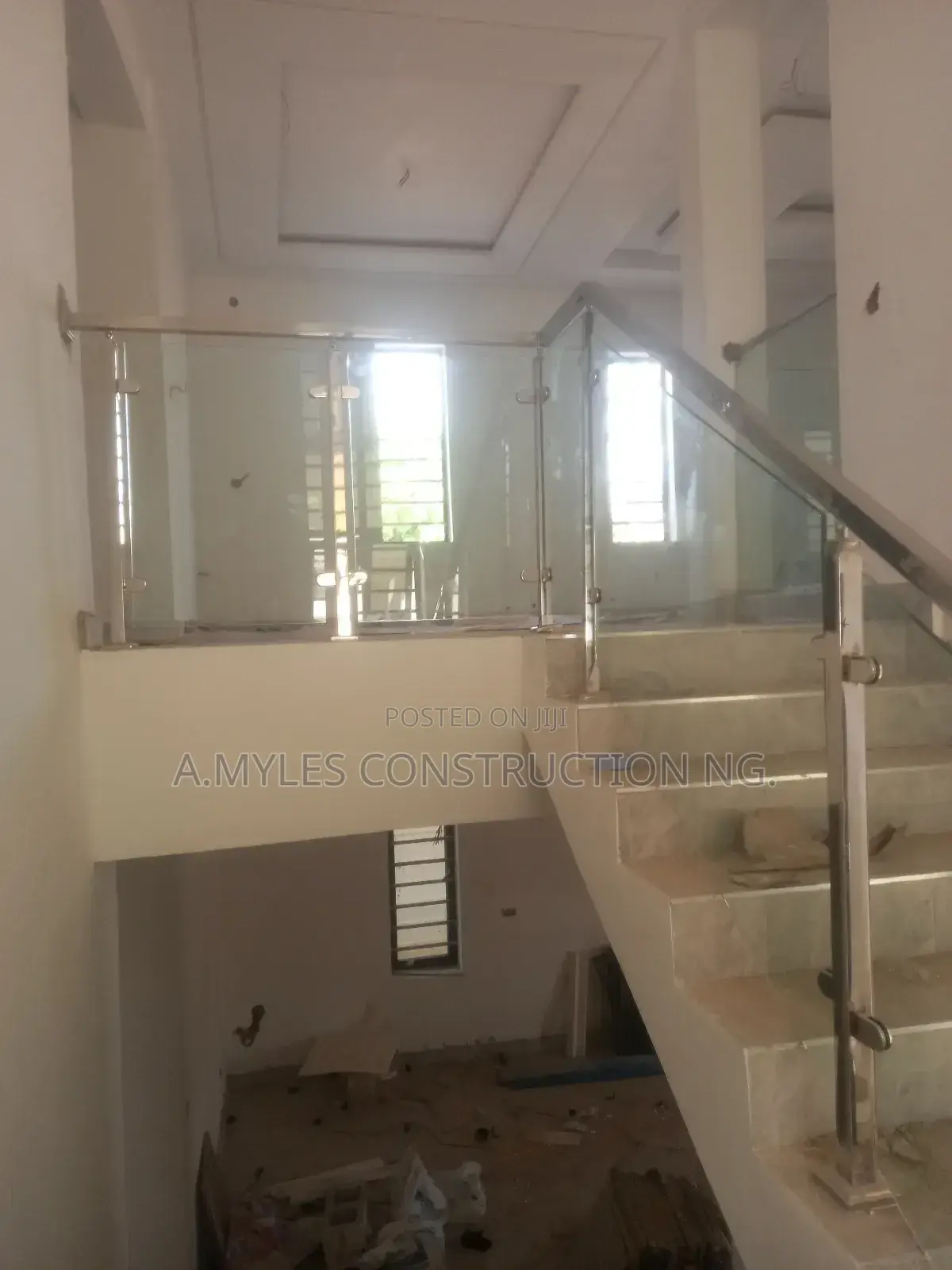 Oro Sircase Glass Handrail