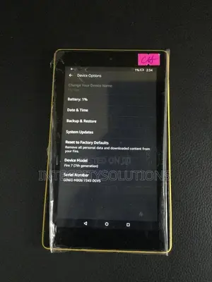 Amazon Fire 7 32 GB Yellow