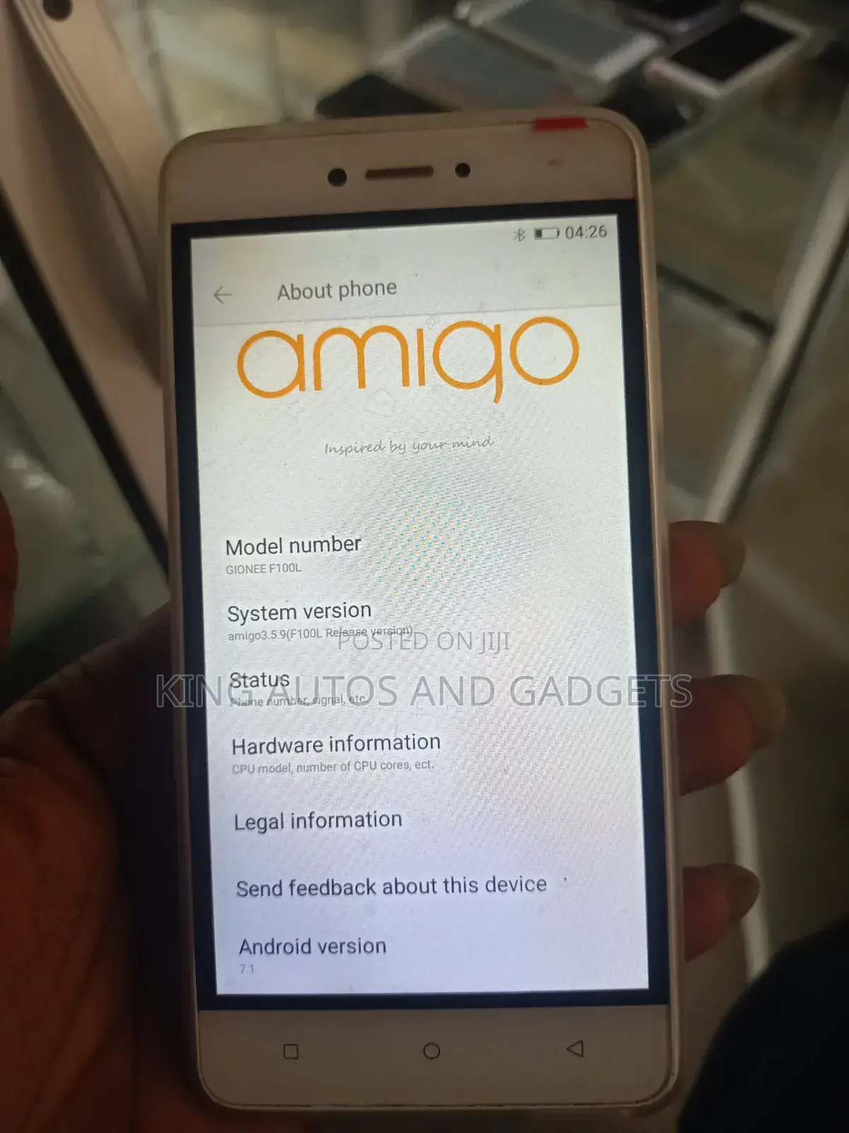 Gionee F100 16 GB White