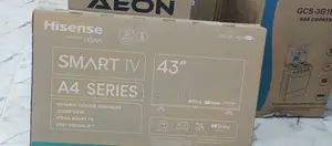 Top Value- Hisense 43inches Smart With Preinstalled Google Voice