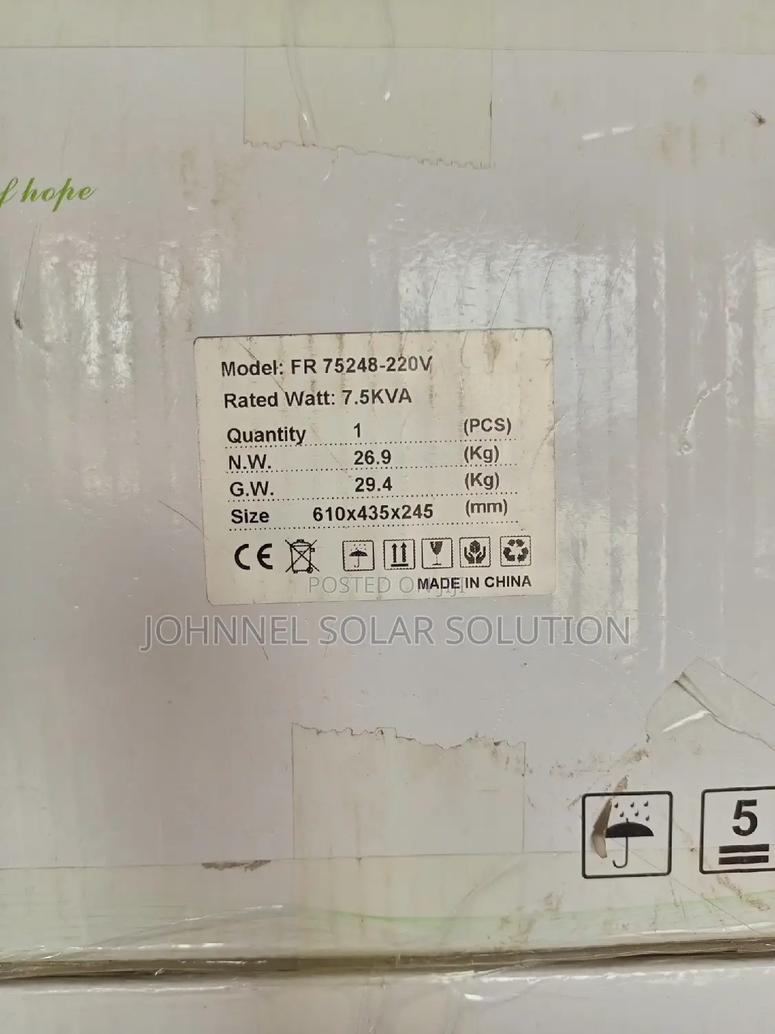 7.5kva 48v Foresolar Inverter
