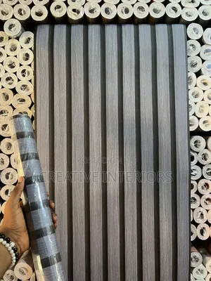 3d Exclusive Flutted Wallpaper