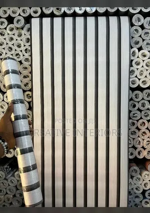 3d Exclusive Flutted Wallpaper