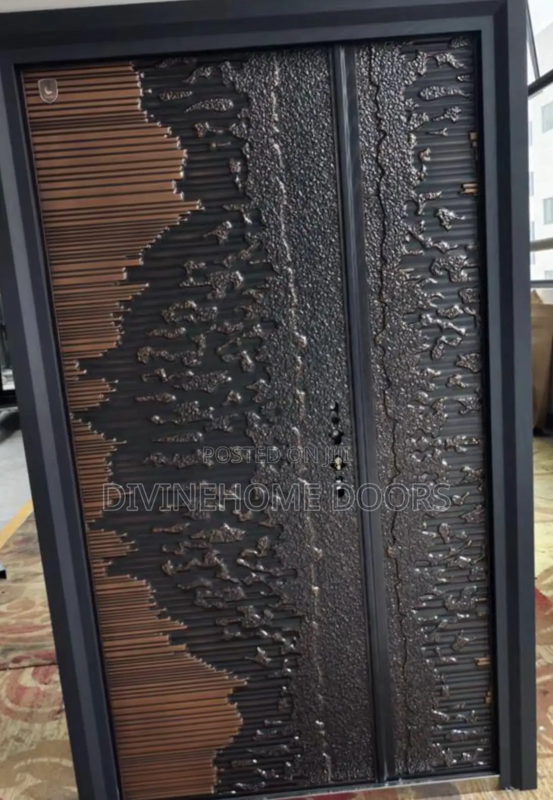 Copper Cast Door