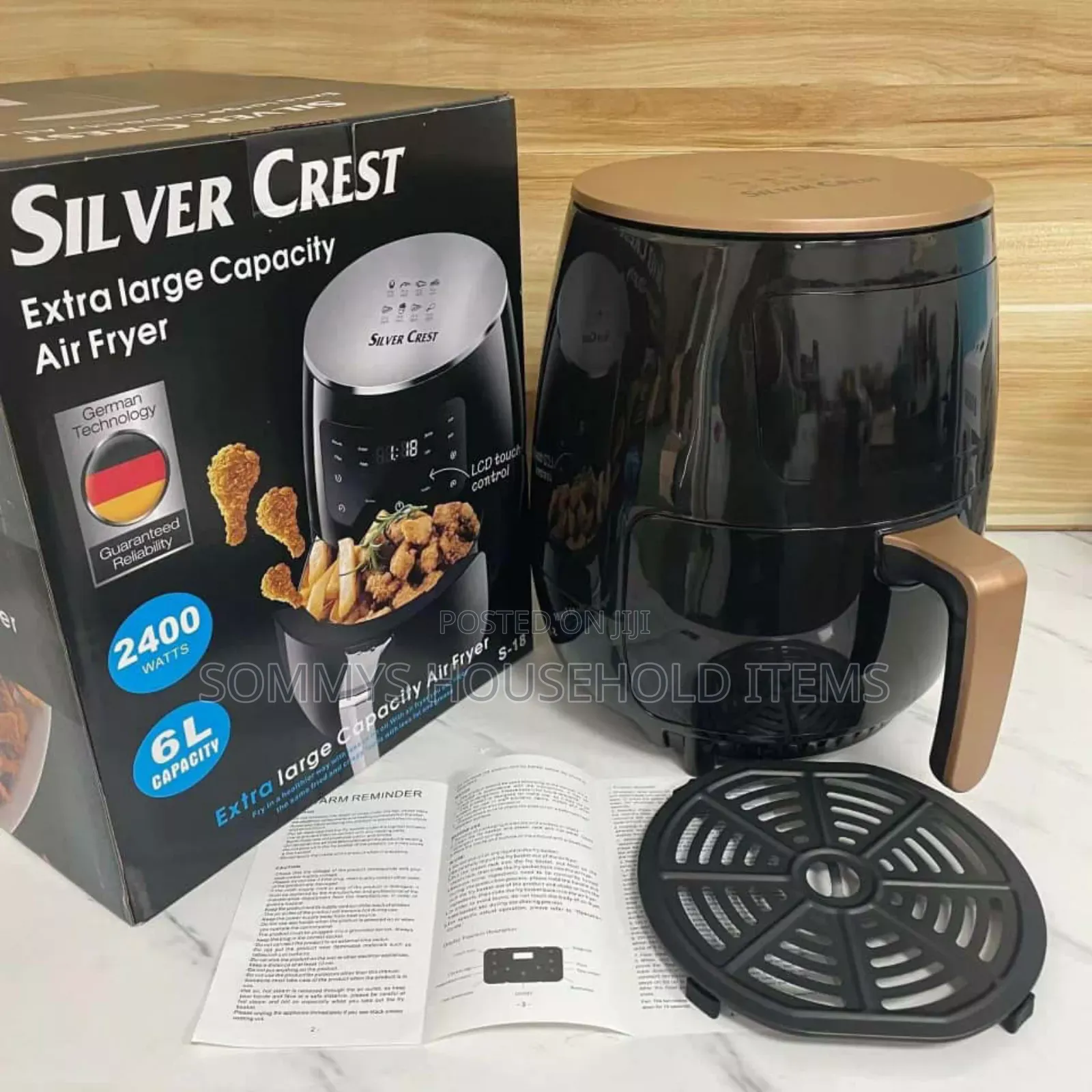 6L Silver Crest Airfryer