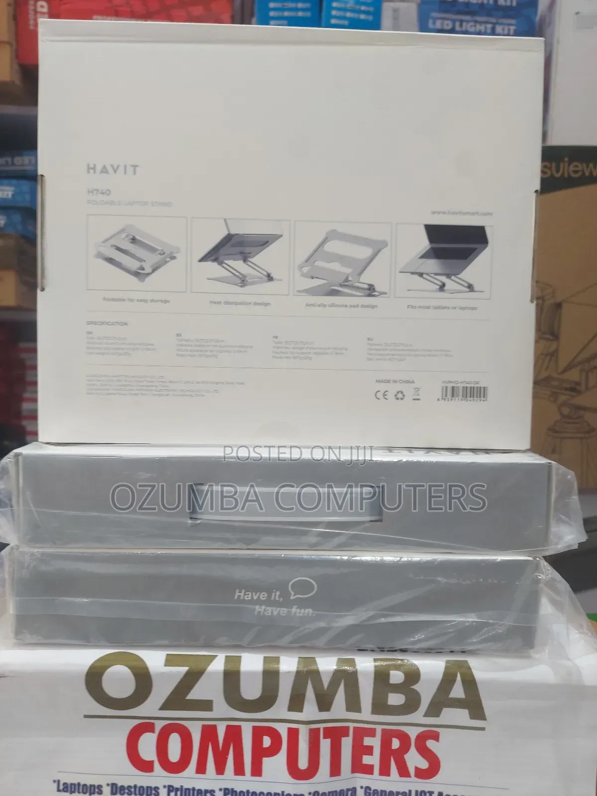HAVIT H740 Height + Angle Free Adjustment Laptop Stand