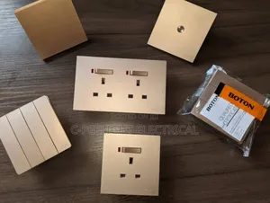 Original Gold Switch and Socket