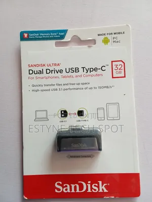 Photo - 32GB Dual Drive USB Type C Flash Drive (81dd7770)