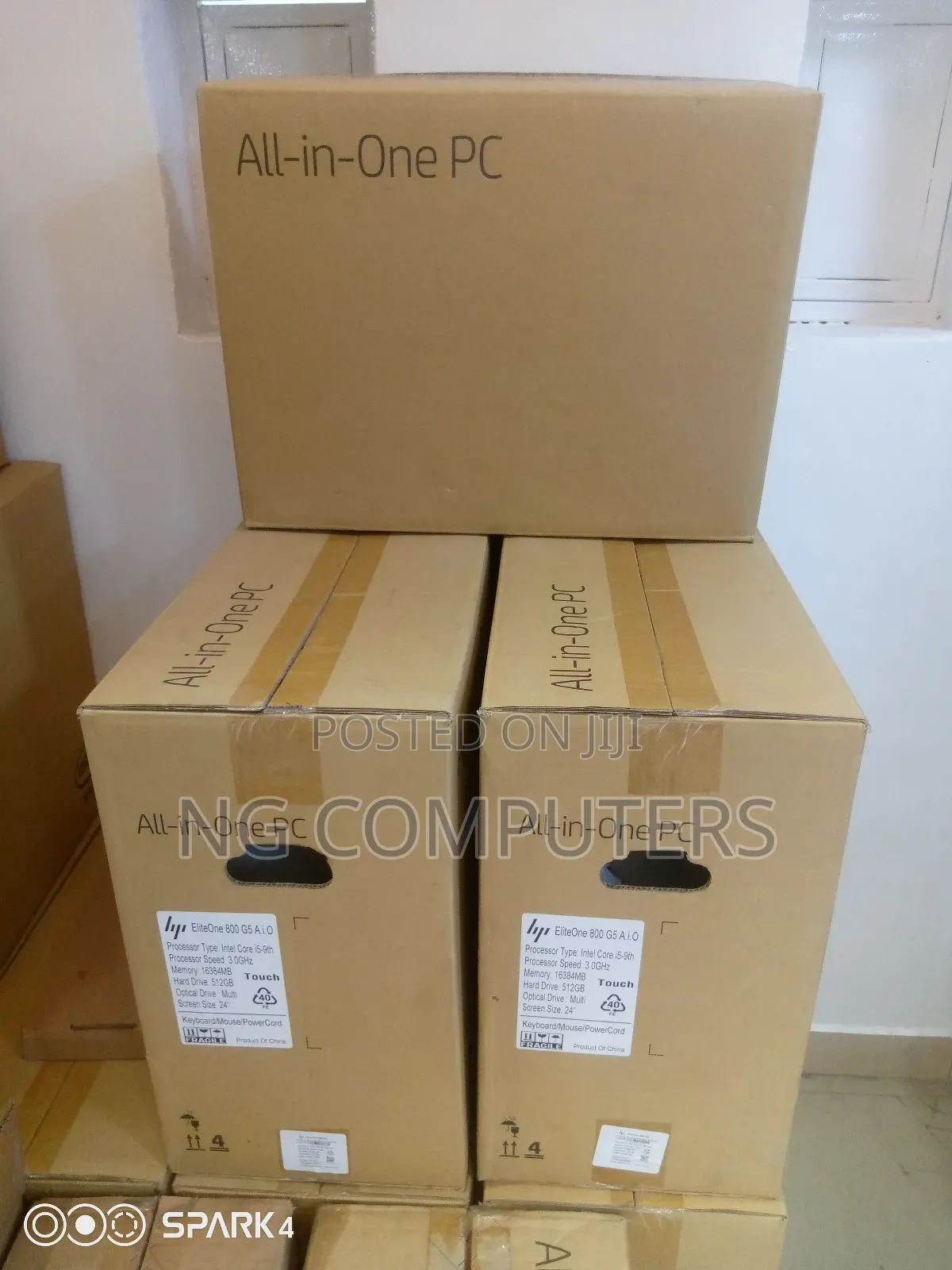 New Desktop Computer HP EliteOne 800 16GB Intel Core I5 SSD 512GB
