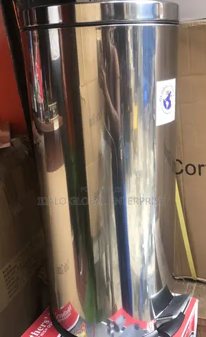 30L Stainless Pedal Bin