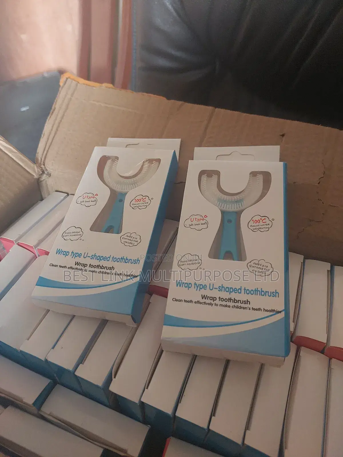U Shape Baby Soft Toothbrush