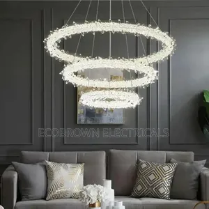 Crystal Chandelier for Living Room Decor and Interior