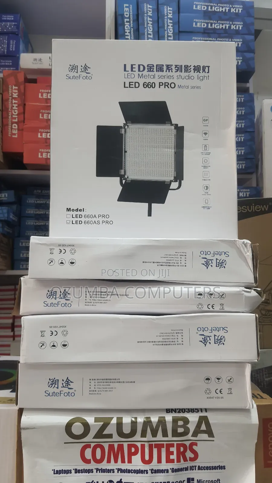 LED 660 PRO Metal Series Studio Light