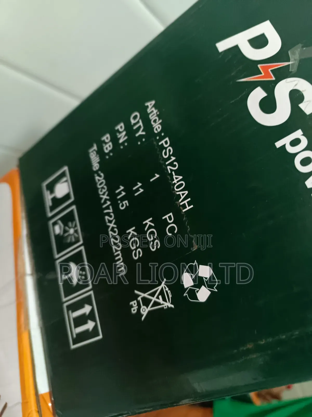 P S Power 40ah 12V