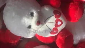 Valentine Fluffy Teddy Bear 50cm