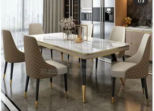 Marble Dinning Table Set