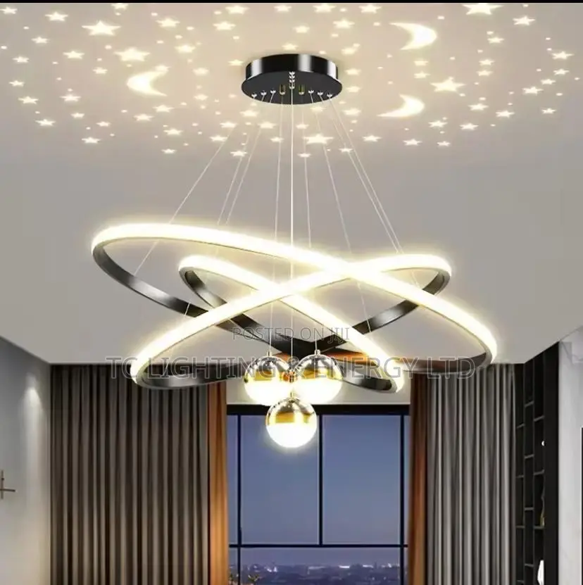 Star Reflection Led Pendant Chandelier