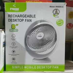 Rechargeable Table Fan