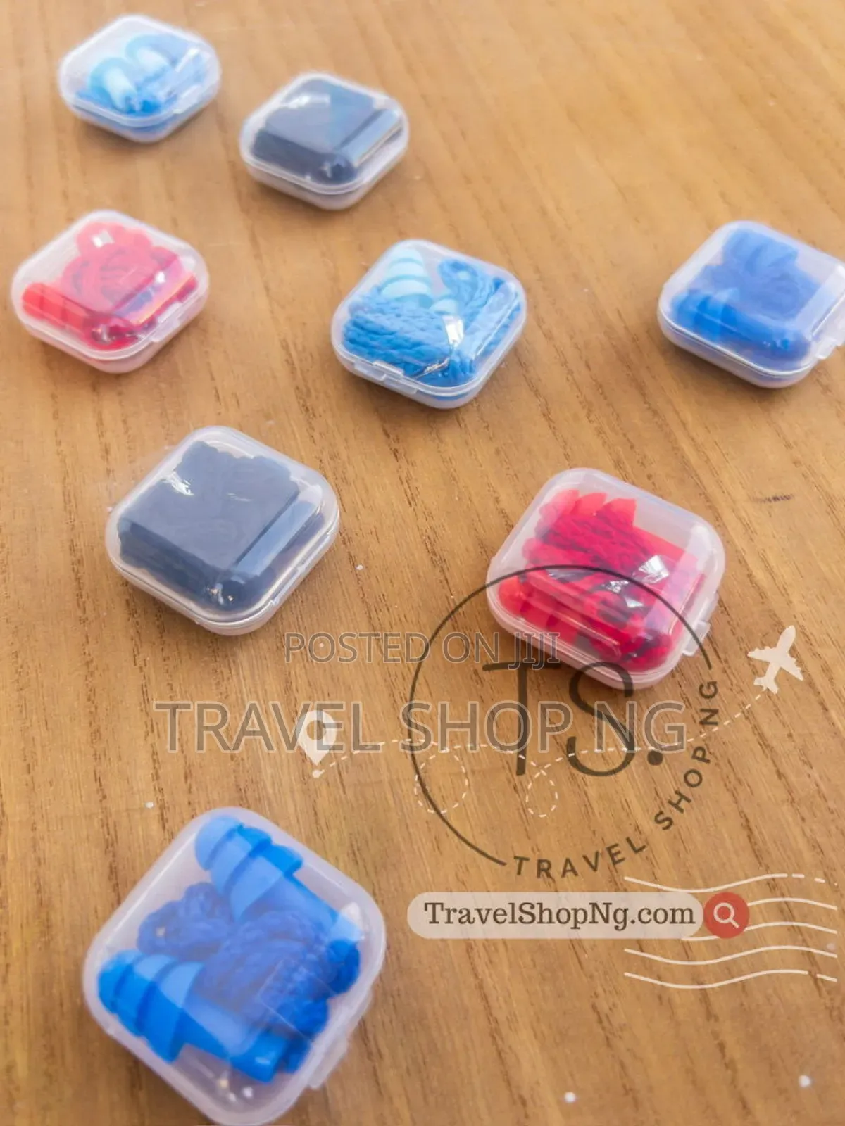 Tree Shaped, Cord Design + Case Ear Plugs