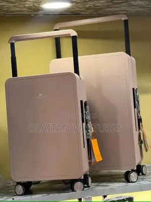 Set of 2 Aluminum Luggage Traveling Box