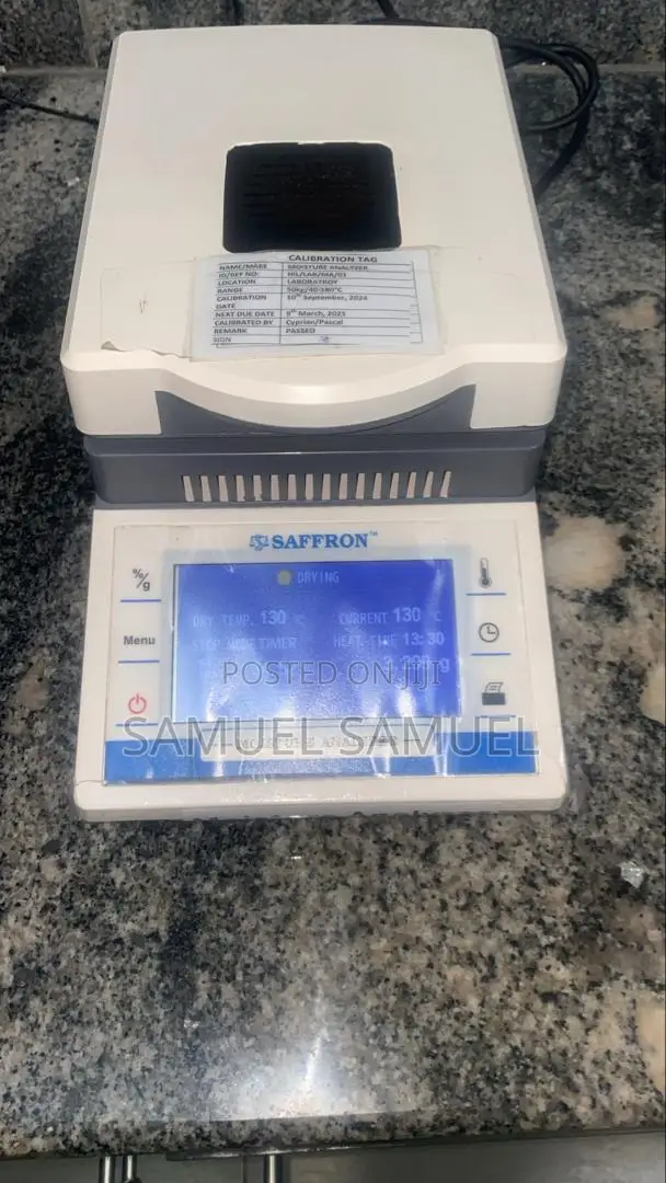 Moisture Analyzer (SAFFRON)