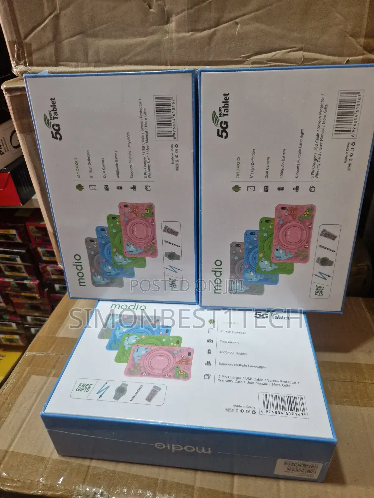 New Modio M128 256 GB Blue