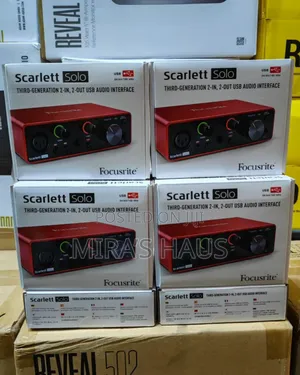 Photo - Focusrite Third Generation Scarlett Solo Sound Card