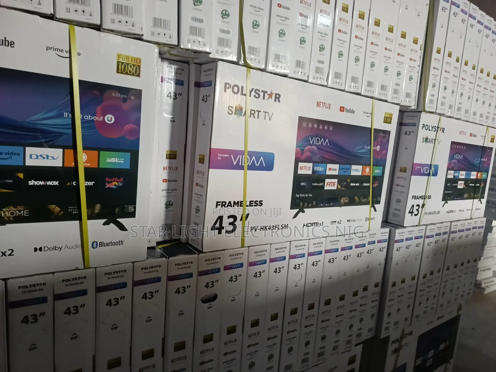 43 Smart Tv With Bluetooth Polystar
