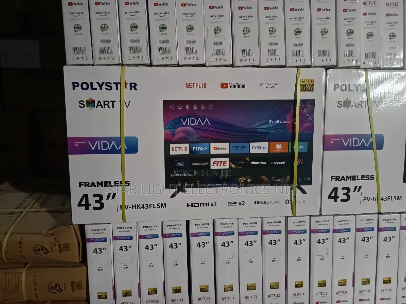 43 Smart Tv With Bluetooth Polystar
