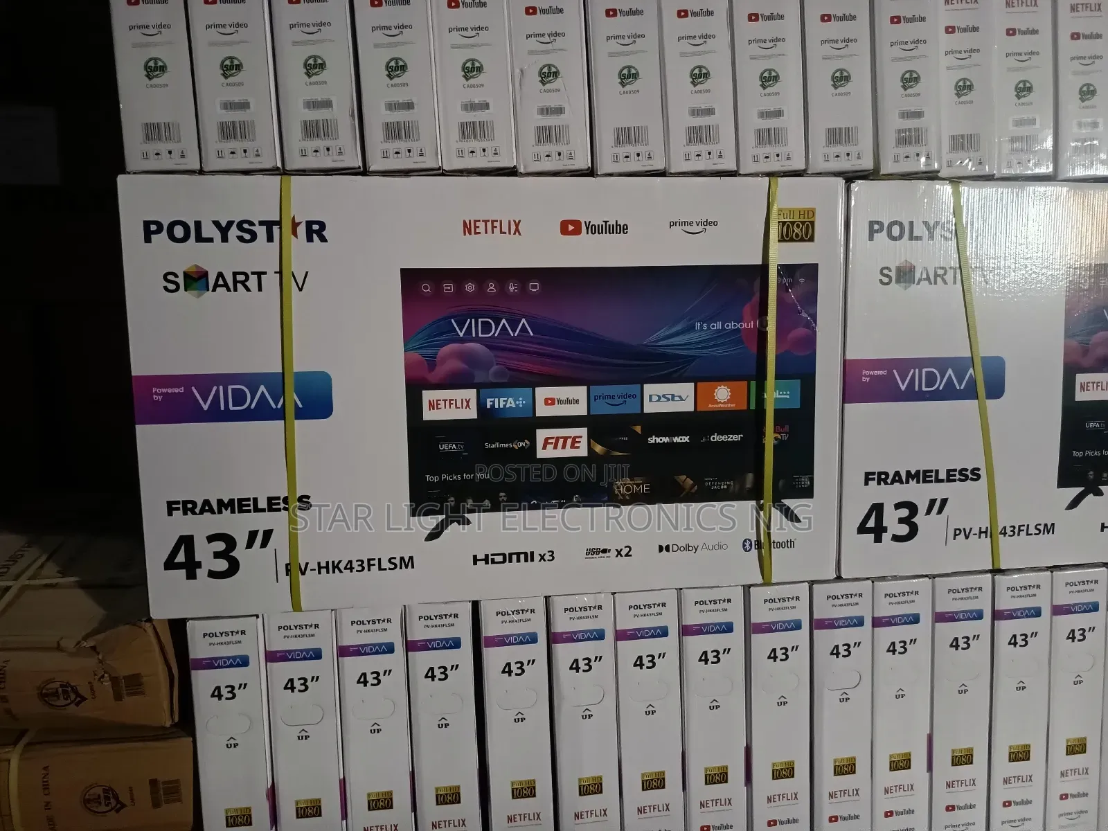 43 Smart Tv With Bluetooth Polystar