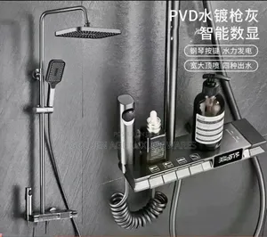 Grey Piano Shower D12