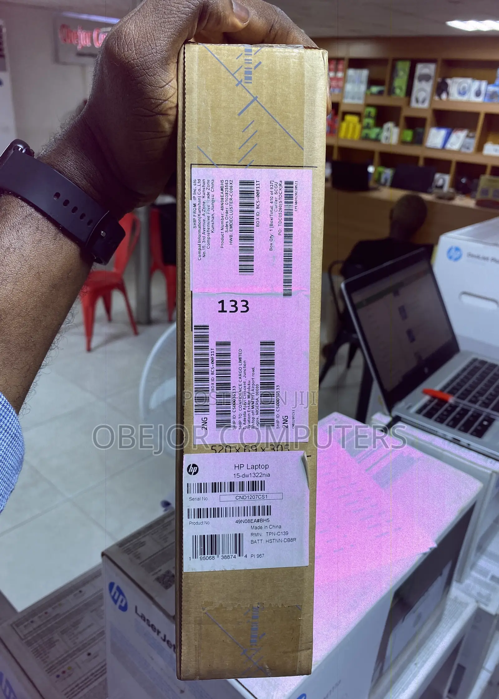 New Laptop HP 15 4GB Intel Core i3 SSD 1T