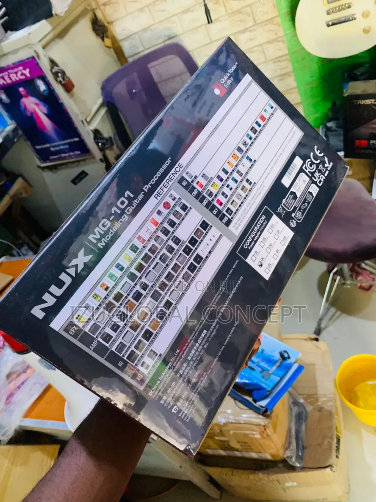 Nux Mg-101 Modeling Guitar Processor