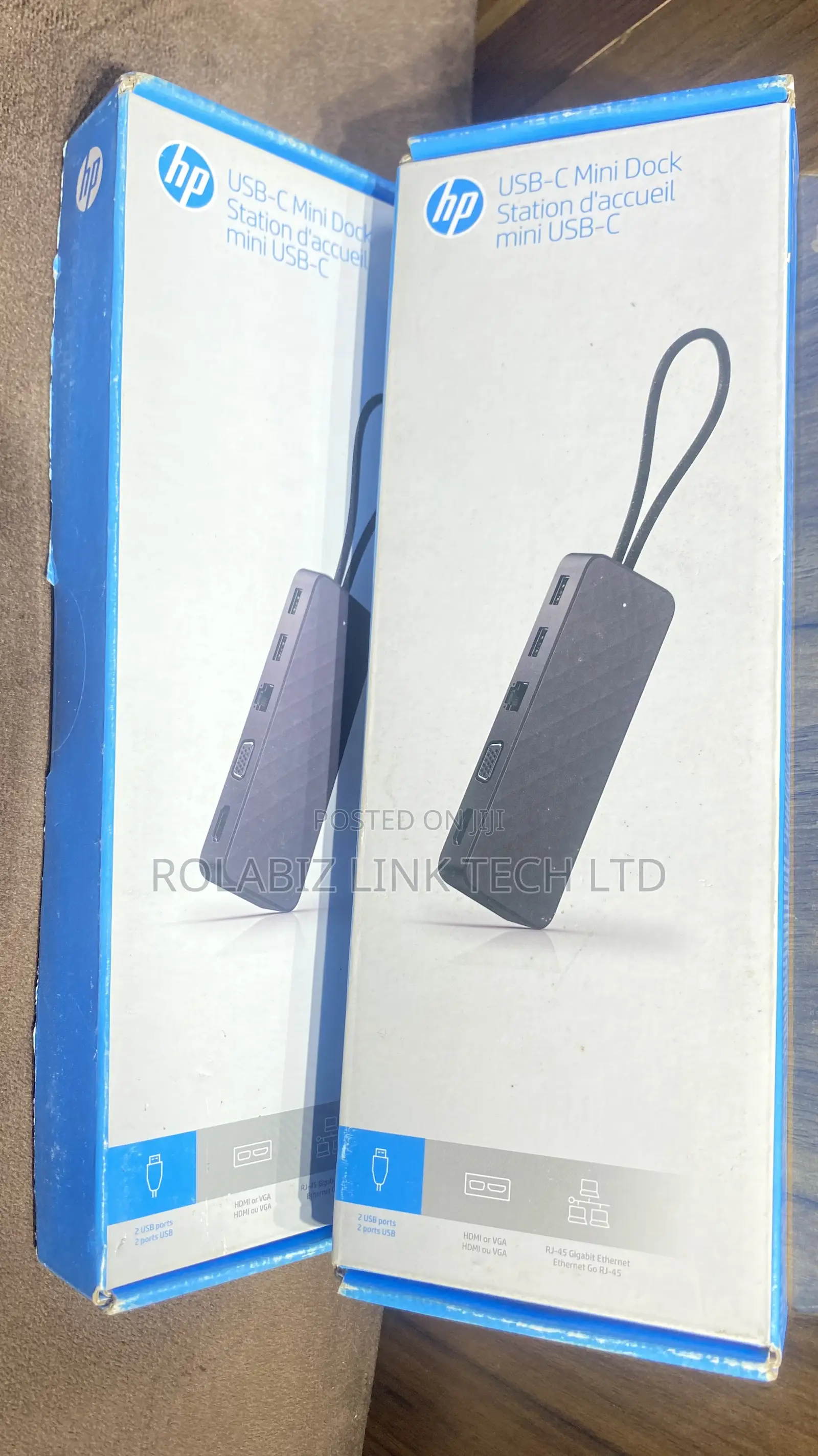 Hp Mini Usb-Type C Travel Dock Station/Replicator