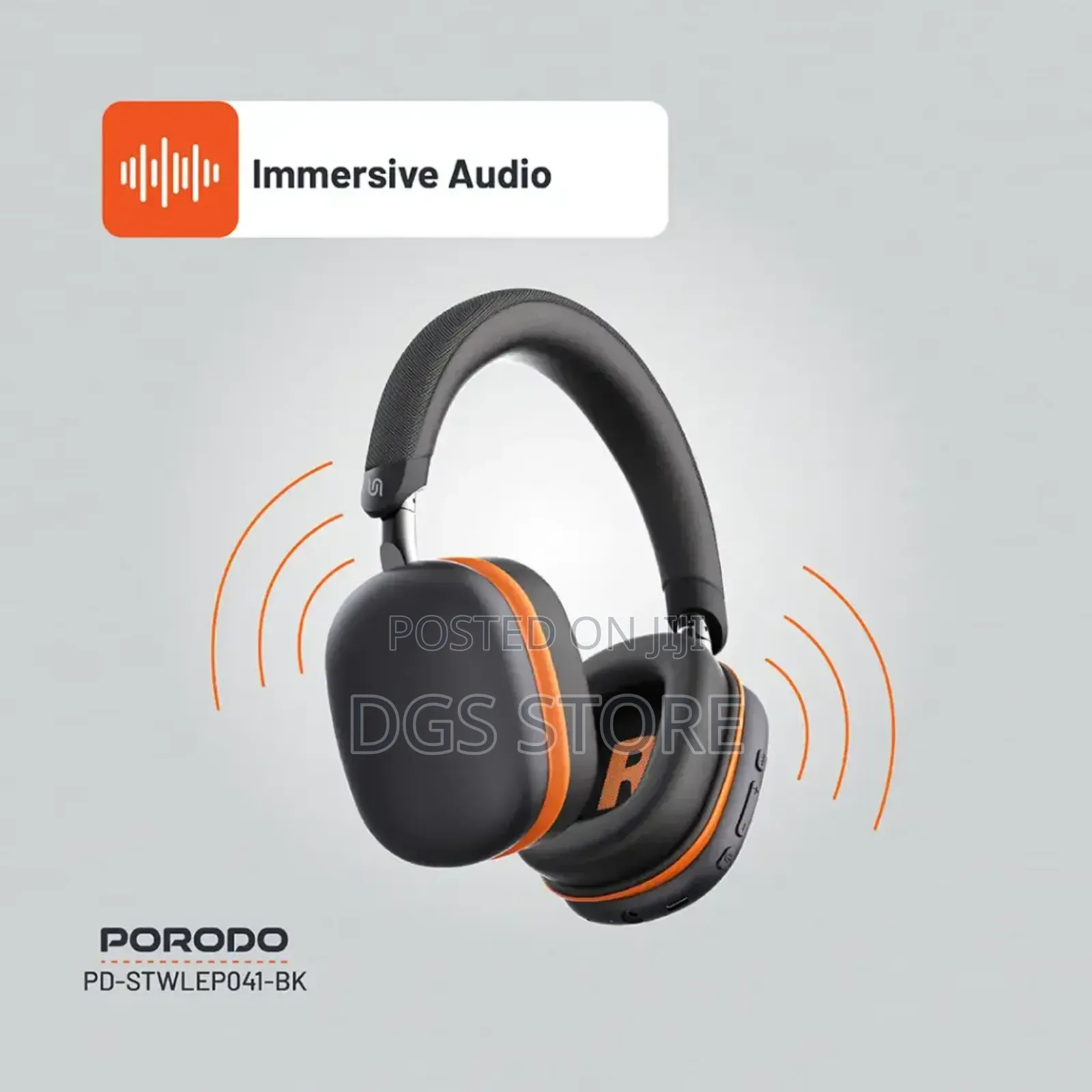 Porodo Soundtec Vibe Bluetooth Headphone