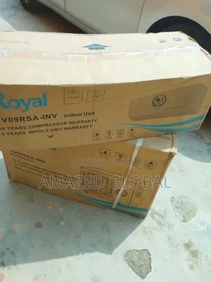 Highly-Efficient Royal 1hp Inverter Air Conditioner -White