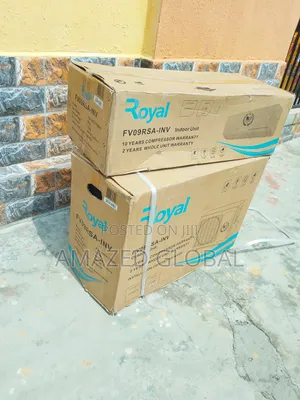 Very- Efficient 1hp Split Royal Inverter AC -White