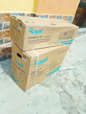 Very- Efficient 1hp Split Royal Inverter AC -White