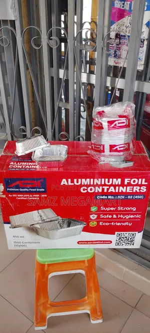 ADI Aluminum Foil Container 1500x450ml (15x100)