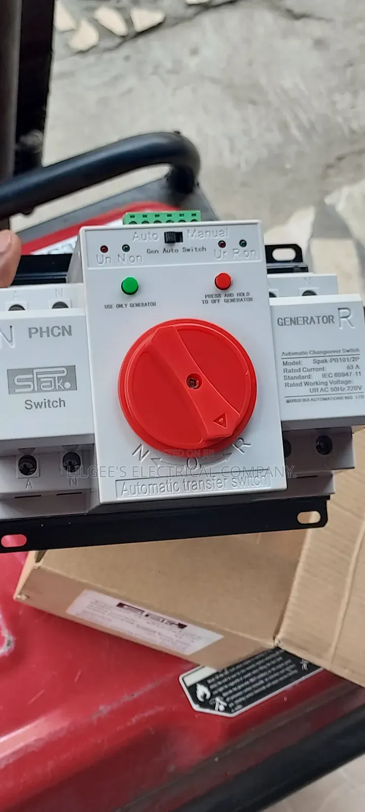 New Modern Automatic Changeover Switch