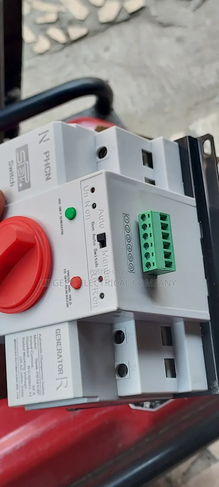 New Modern Automatic Changeover Switch