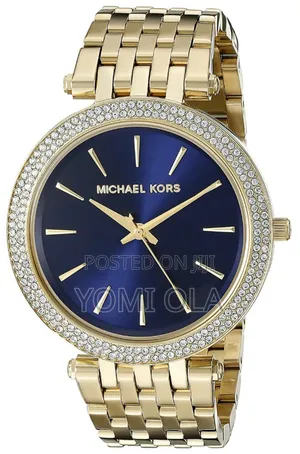 Michael Kors Blue Dial Ladies Watch
