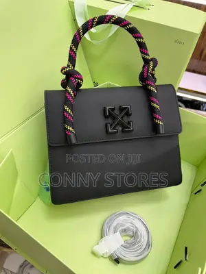 Original Quality Off-White Top Luxury Female Handbag