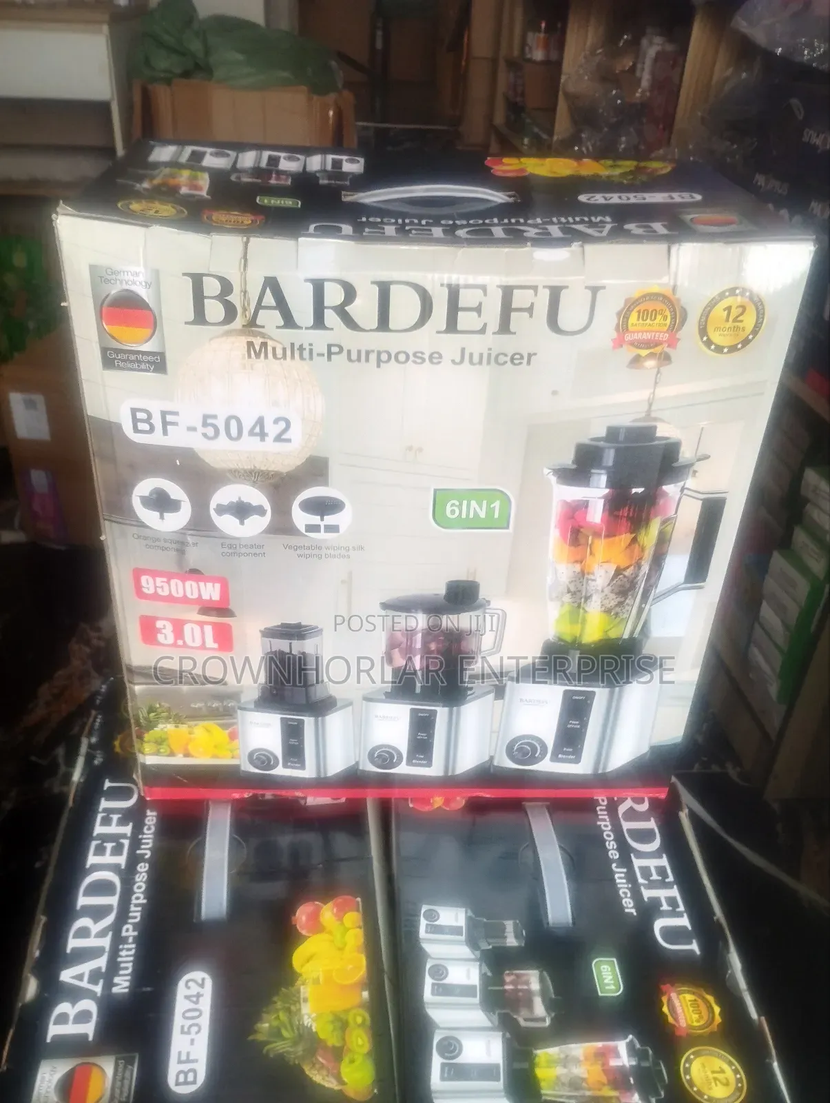 6 in 1 Bardefu Blender