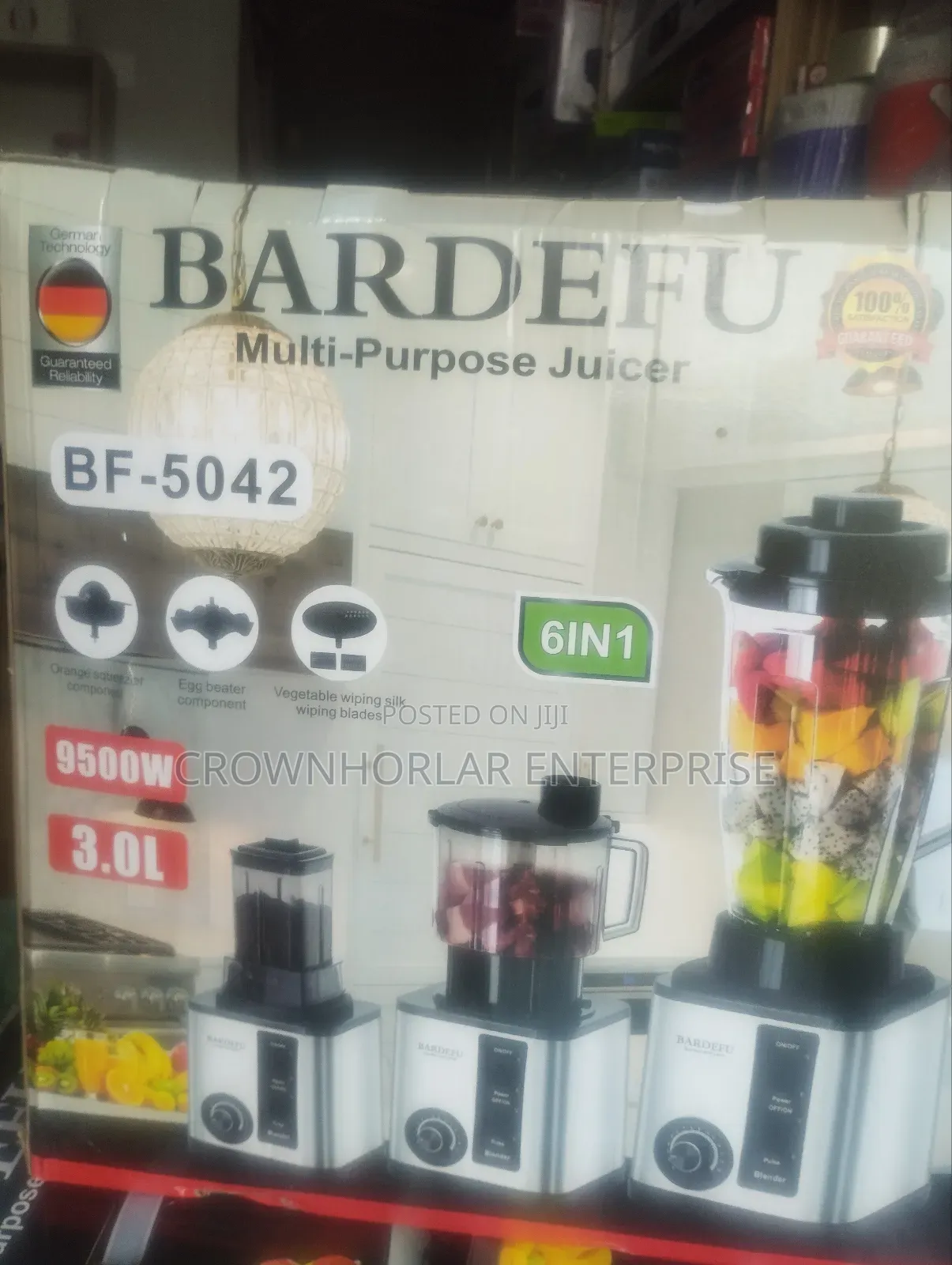 6 in 1 Bardefu Blender
