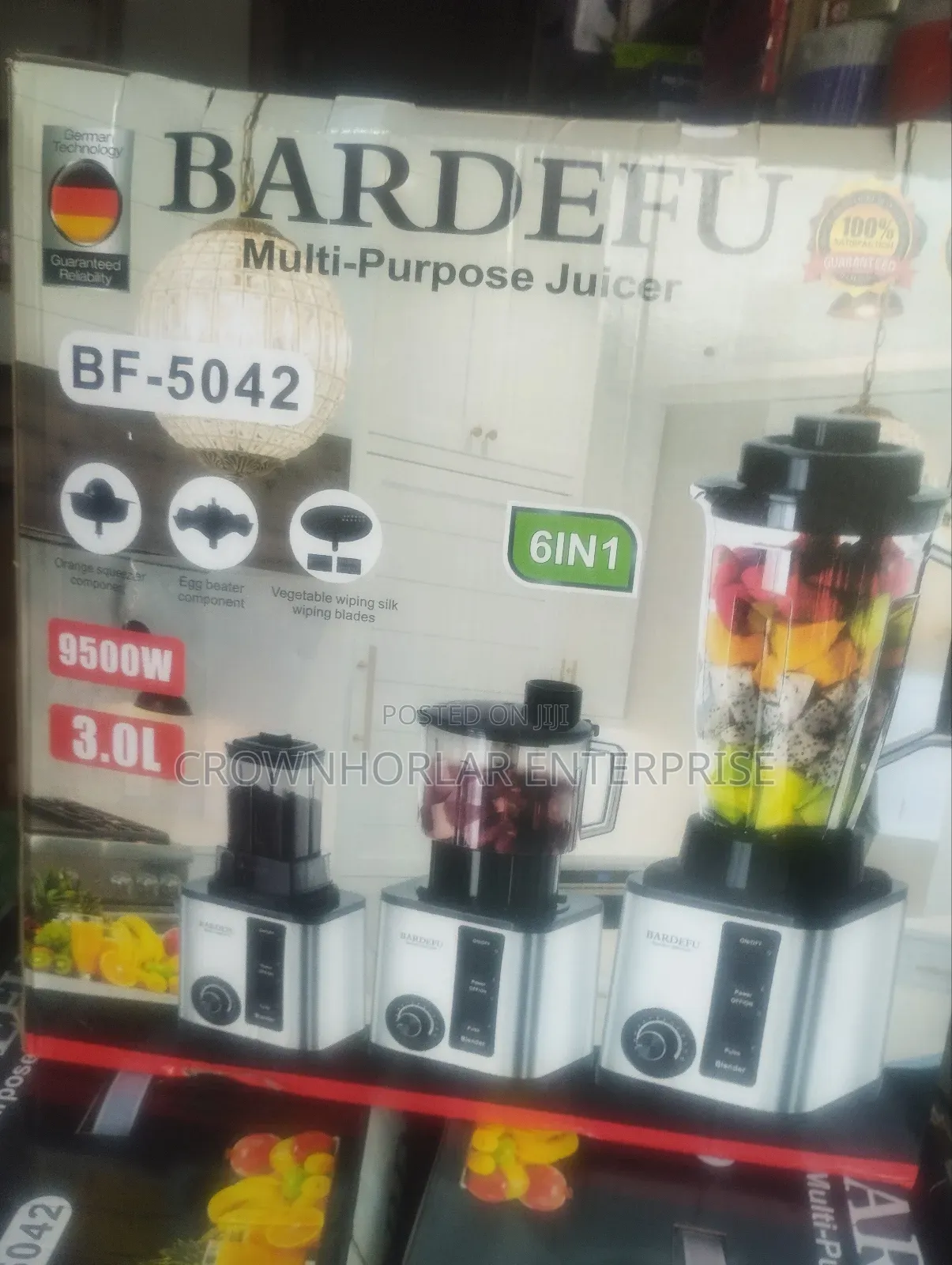 6 in 1 Bardefu Blender