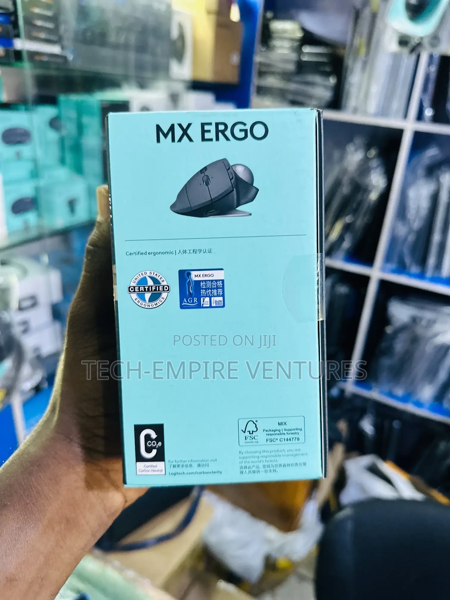 Logitech Mx Ergo Mouse