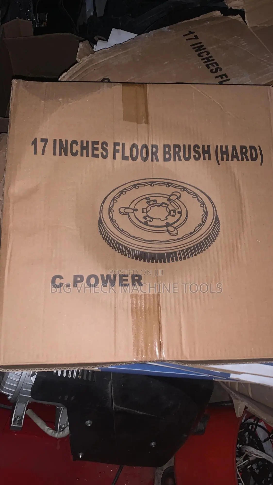 17” Floor Scrubber Brush