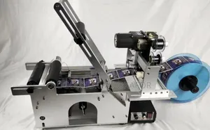 Round Bottle Labelling Machine With Coding