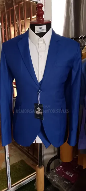 Demorgan Single Breat, Double Button Suit